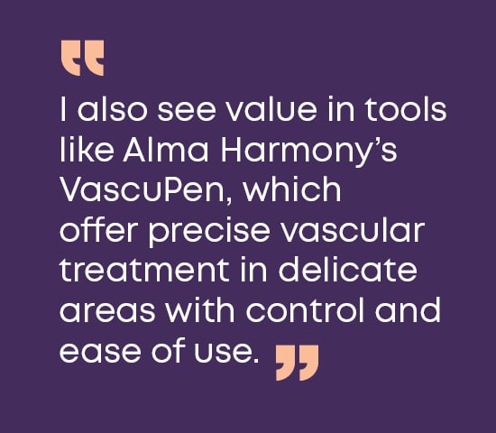 Come esperto in terapie laser e fotodinamiche, quali nuove tecnologie laser ti entusiasmano di più — e perché?